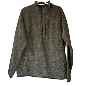 NWT! VTG1946 Men's Gray 1/4 Zip Sweater Size XL